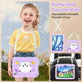 TOMORRY iPad Air 11 Inch Case M3 2025 M2 2024 Purple Tempered Glass by Deal US