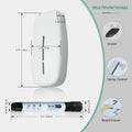 ZHIDIAN Dry Erase Board Eraser with Spray White Microfiber Pads by Deal US
