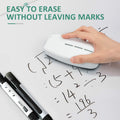 ZHIDIAN Dry Erase Board Eraser with Spray White Microfiber Pads by Deal US