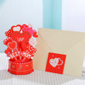 Lmcheny 3D Pop Up Best Mom Birthday Mother's Day Greeting Card by Deal US