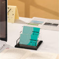 Feifeiya 2 Pcs 2 Tier Clear Acrylic Business Card Holder Stand 2 Slots by Deal US