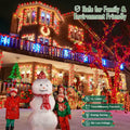 Heceltt 1140 LED 449FT Outdoor String Lights 8 Modes Timer IP44 Red Warm White by Deal US