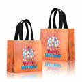 cabzymx Birthday Gift Bags with Handles Yellow Balloons Pattern 18 Pc Small by Deal US