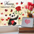 Valentine's Day Heart Window Clings Stickers Decals Pink 1 Sheet by Deal US