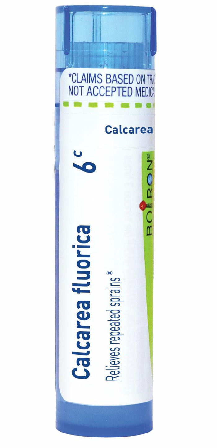 Boiron Calcarea Fluorica 6C Homeopathic Medicine for Sprains 80 Pellets by Deal US