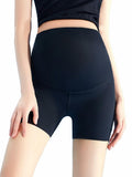 Maternity Yoga Shorts Over Belly Bump UV Block Buttery Soft Black Size S by Deal US