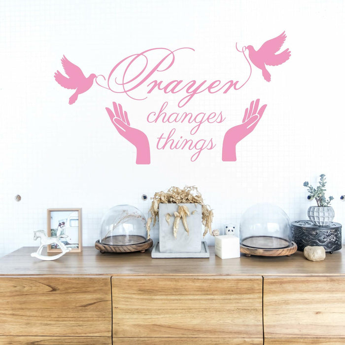 Scripture Wall Decals Inspirational Christian Bible Verse Prayer Stickers by Deal US
