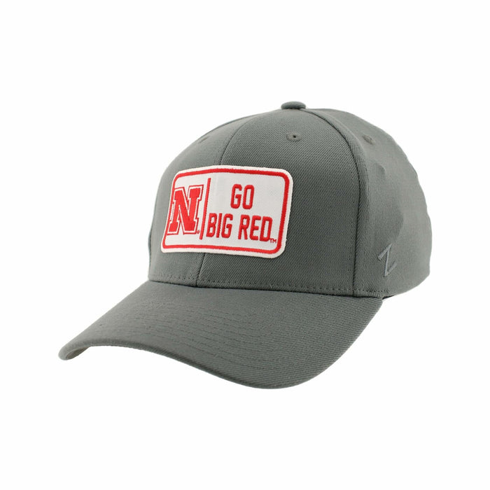 ZHATS Men's NCAA Officially Licensed Fitted Hat ZH Patch Gray Size L by Deal US