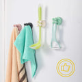 3 Pcs Silicone Toothbrush & Razor Holder Waterproof Self Adhesive Hook by Deal US