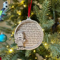 Wooden Christmas Ornaments Elephant Friendship Gifts for Women Sister 5PCS by Deal US