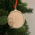 Wooden Christmas Ornaments Elephant Friendship Gifts for Women Sister 5PCS by Deal US