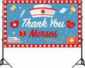 Thank You Nurses Photo Booth Backdrop 7x5ft Indoor Outdoor Party Decor by Deal US