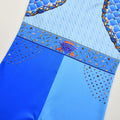 laughZuaia Girl Jumpsuit Princess Bodysuit with Glove Blue Size 6-7 by Deal US