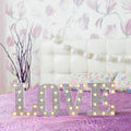 Foaky Silver Light Up Letter X Party Decoration Birthday Christmas Gift by Deal US