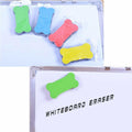 Calary Magnetic Small Whiteboard Dry Eraser Whiteboard Eraser White by Deal US