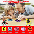 4pcs Deformation Fingertip Gyroscope Toys Stress Relief Fidget Toy Set by Deal US