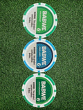 Generic Babwe ZYN Golf Ball Marker Poker Chip Style Cool Mint by Deal US