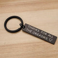 ShiQiao Couples Keychain Gift for Boyfriend Girlfriend Black Keyring by Deal US