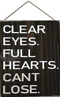 ELEtina Rustic Wooden Sign Friday Night Lights Quote 8x12 inch by Deal US