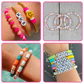 QUEFE 3800pcs Clay Beads Jewelry Making Kit 6mm 16 Colors Letter Beads by Deal US