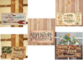 ELEtina Rustic Wooden Sign Friday Night Lights Quote 8x12 inch by Deal US
