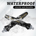 Lecctso 2PCS LED Motorcycle Running Brake Lights 12V Flowing Signal Blue by Deal US