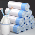 RatnaKetu 4 Gallon Drawstring Trash Bags Thick Strong Unscented 80 Count by Deal US