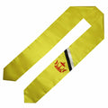 SNUWITH Brunei Flag Graduation Sash Double Sided 180x13cm by Deal US