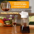SMELHA Glass Olive Oil Dispenser Vinegar Bottle 9.2oz 270ml BPA Free Leakproof by Deal US