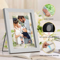 Anozie Floating Picture Frames 6x8 Grey Clear Dried Flower 2 Pack by Deal US