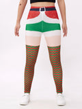 Patgoal Girls Christmas Ugly Print Leggings High Waist Full Length Size 11-12 by Deal US