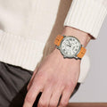 Jeereal Leather Watch Band Strap 22mm Tan Genuine Leather by Deal US