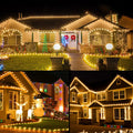 Brightown C9 LED Christmas String Lights 33ft 50 LED Warm White 2 Pack by Deal US