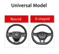Bling Soft Leather Steering Wheel Cover Colorful Rhinestones 15 Inch by Deal US