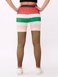 Patgoal Girls Christmas Ugly Print Leggings High Waist Full Length Size 11-12 by Deal US