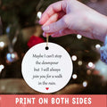 Maybe I Can't Stop The Downpour Hanging Ornament Friend Gift Ceramic by Deal US