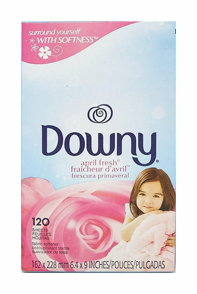 Downy April Fresh Fabric Softener Dryer Sheets 120 Count by Deal US