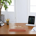 Inspirational Team Noun Wooden Desk Plaque LED Light Office Decor by Deal US