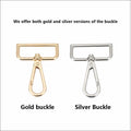Purse Strap Crossbody Adjustable Clip Hooks Stylish Shoulder Strap Handbags by Deal US