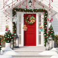 Diamond Art Hanging Swirl Decorations Xmas Gingerbread Snowman 6Pcs by Deal US