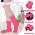 Ao Yee ZGL Mother's Day Gift Socks for Women Pink Size L by Deal US