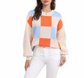 LISILONG Women's Ribbed Knit Sweater Long Sleeve multicolor Pullover Size S by Deal US
