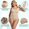 DEQIN Womens Seamless Tummy Control Full Body Shaper Jumpsuit Size Medium by Deal US