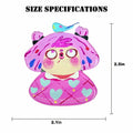chanseens Cute Fridge Magnet Sticker Pout Kitchen Office Home 1 Pc by Deal US