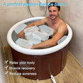 Foldable Ice Bath Mold Silicone Ice Block Chiller 3 Pack 22.2LB Total by Deal US