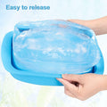 Foldable Ice Bath Mold Silicone Ice Block Chiller 3 Pack 22.2LB Total by Deal US