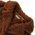 Amazhiyu Womens Faux Fur Waistcoat Vest with Pockets Sleeveless Brown Size XL by Deal US