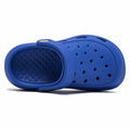 WOUEOI Toddler Garden Shoes Cartoon Slides Sandals Clogs Sapphire Size 9 by Deal US