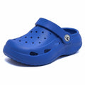 WOUEOI Toddler Garden Shoes Cartoon Slides Sandals Clogs Sapphire Size 9 by Deal US