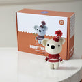 Amigurumi Crochet Kit for Adults Intermediate DIY Craft Bear with Materials by Deal US